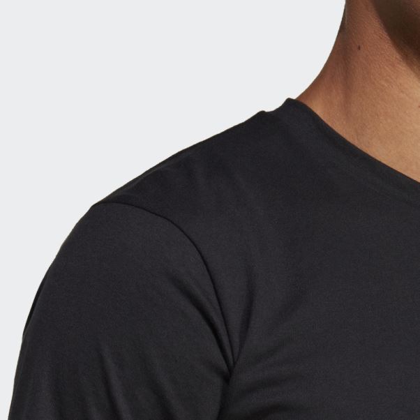 T-shirt D'entraînement à Logo Saisonnier Adidas Train Essentials Noir