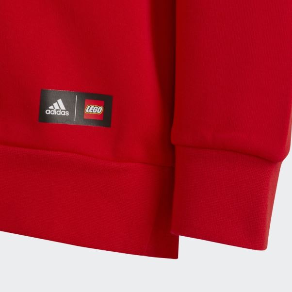 Ensemble Sweat Et Pantalon Adidas X Classic Lego Crew Rouge Fashion