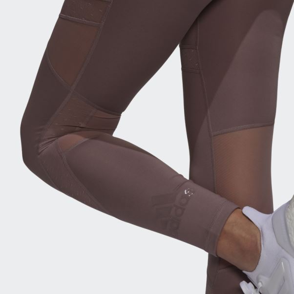 Legging Adidas Circuit Taille Haute 7/8 Violet
