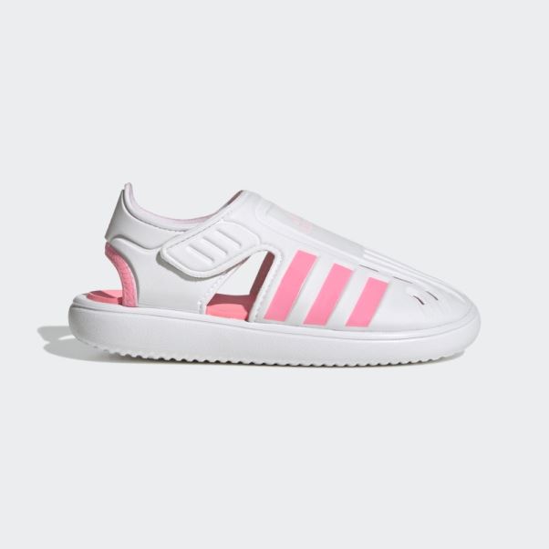 Sandales D'eau à Bout Fermé D'été Blanc Adidas