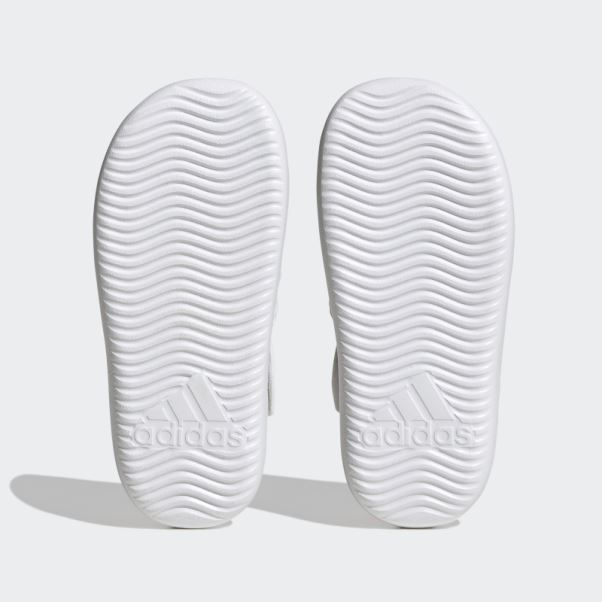 Sandales D'eau à Bout Fermé D'été Blanc Adidas