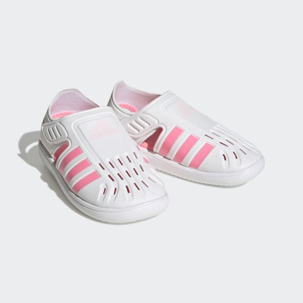 Sandales D'eau à Bout Fermé D'été Blanc Adidas