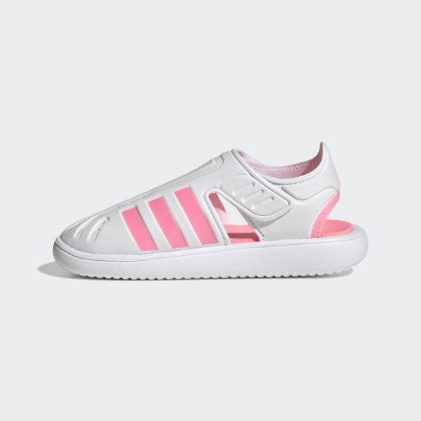 Sandales D'eau à Bout Fermé D'été Blanc Adidas