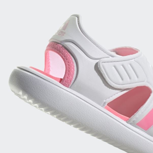 Sandales D'eau à Bout Fermé D'été Blanc Adidas