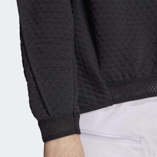 Veste Polaire Demi-zip Terrex Utilitas Adidas Noir