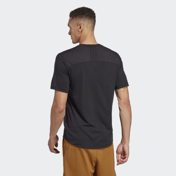 T-shirt D'entraînement De Base De Yoga Adidas Noir
