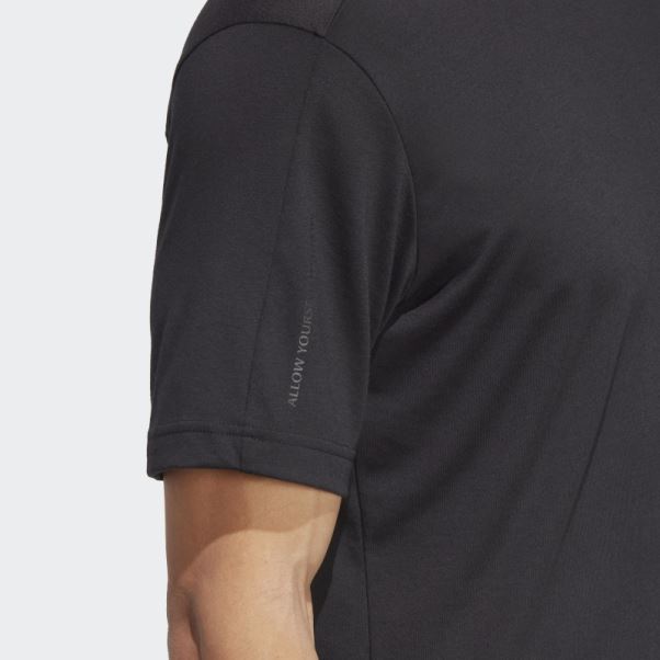 T-shirt D'entraînement De Base De Yoga Adidas Noir