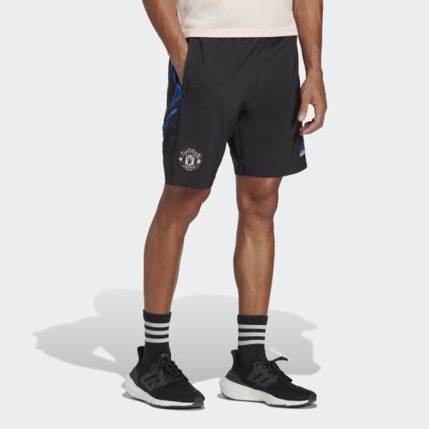 Short Adidas Manchester United Condivo 22 Downtime Noir