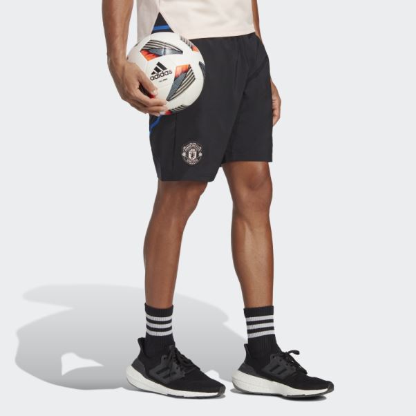 Short Adidas Manchester United Condivo 22 Downtime Noir