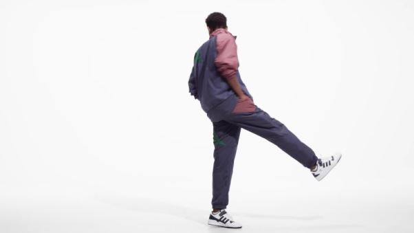 Adidas Pantalon De Survêtement Bleu Marine Adicolor Colorblock
