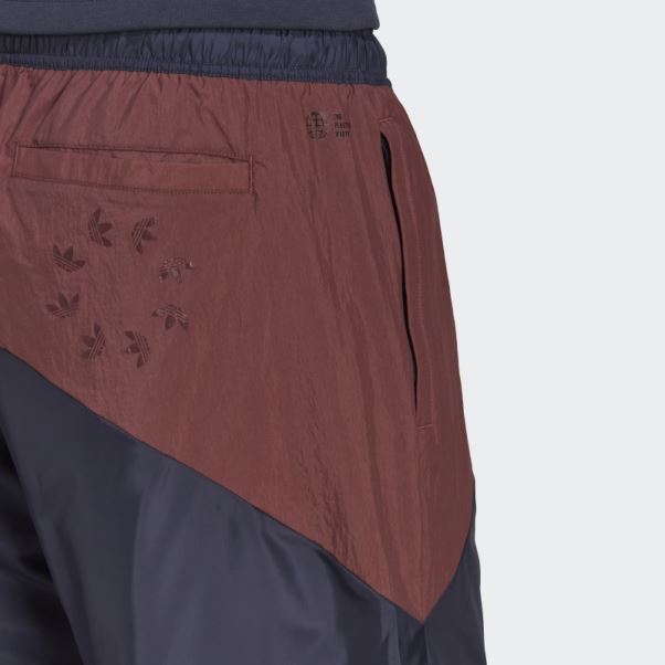 Adidas Pantalon De Survêtement Bleu Marine Adicolor Colorblock