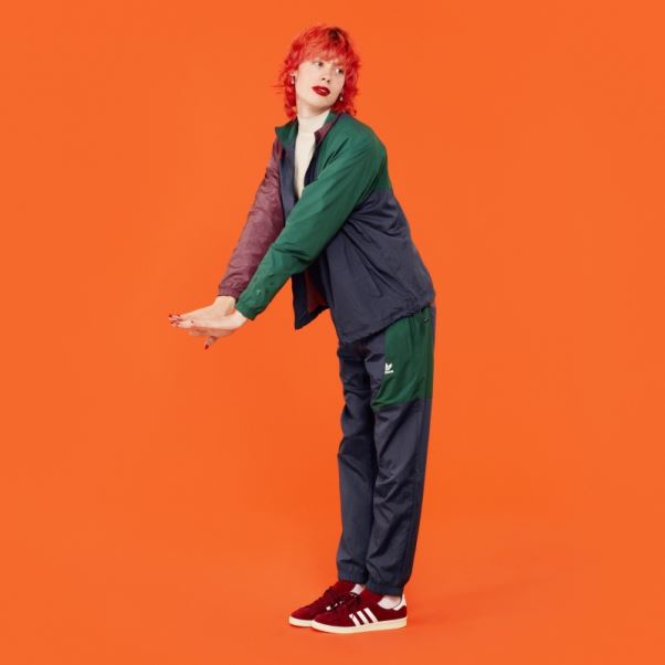 Adidas Pantalon De Survêtement Bleu Marine Adicolor Colorblock