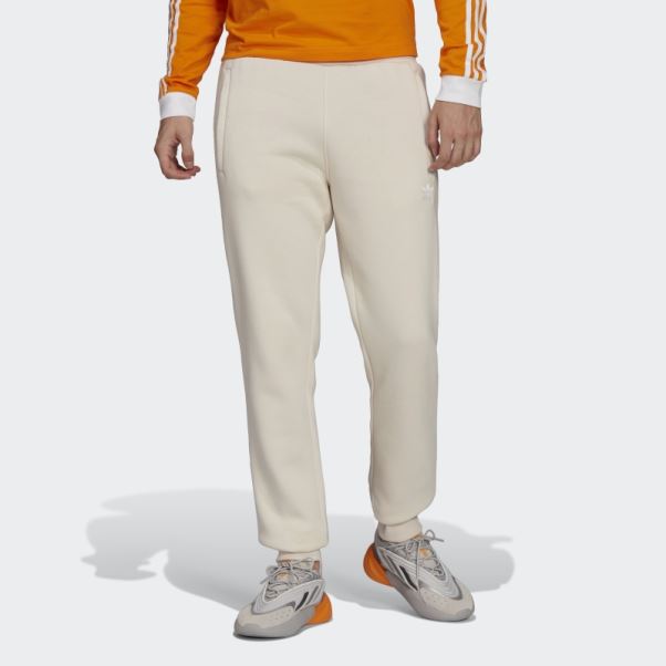 Pantalon Trèfle Adicolor Essentials Adidas Blanc