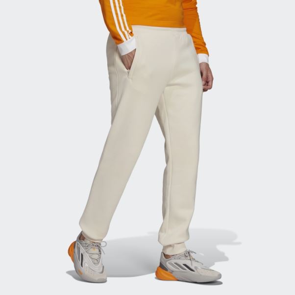 Pantalon Trèfle Adicolor Essentials Adidas Blanc