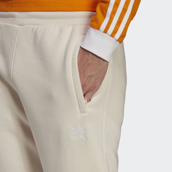 Pantalon Trèfle Adicolor Essentials Adidas Blanc