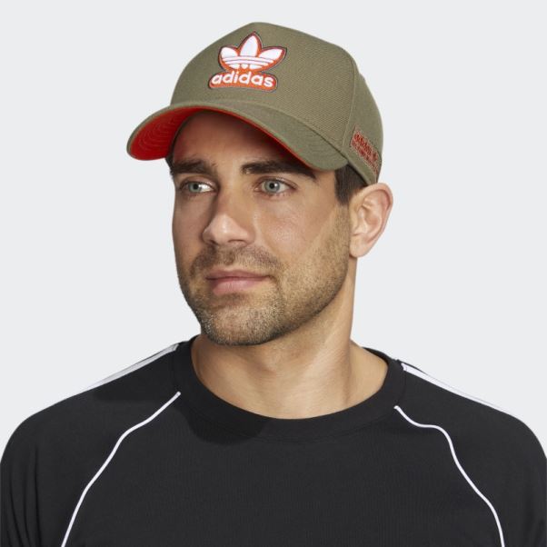 Casquette Adidas A-frame Snapback Olive Forte