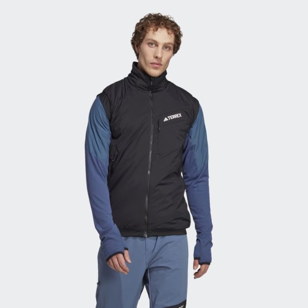 Gilet Adidas Techrock Stretch Primaloft Noir