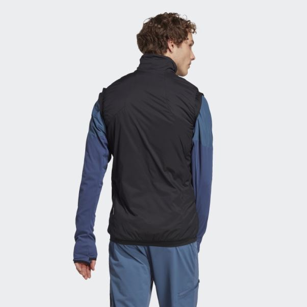Gilet Adidas Techrock Stretch Primaloft Noir