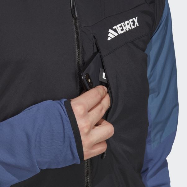 Gilet Adidas Techrock Stretch Primaloft Noir
