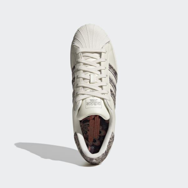 Adidas Superstar Chaussures Or Métallique