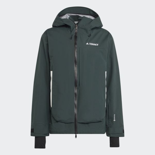Veste De Snow Adidas Terrex Myshelter 3 Couches Gore Tex Vert