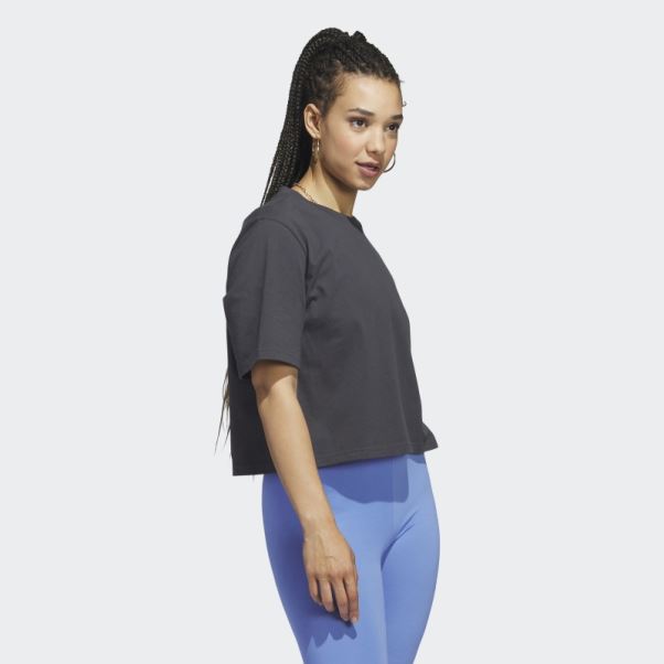 T-shirt Court Adidas Los Angeles Carbon Fashion