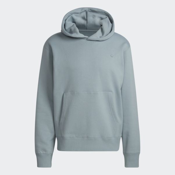 Sweat à Capuche Adidas Adicolor Trèfle Gris