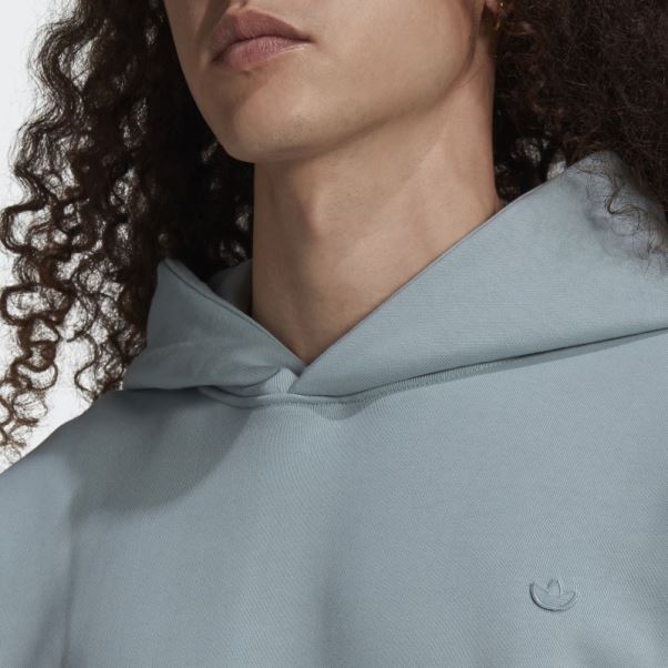Sweat à Capuche Adidas Adicolor Trèfle Gris