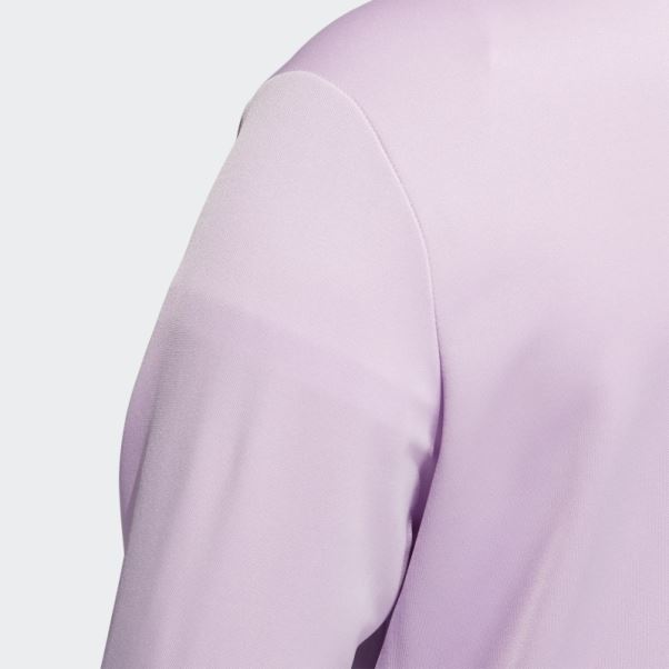 Veste Texturée Lilas Entièrement Zippée (grande Taille) Adidas
