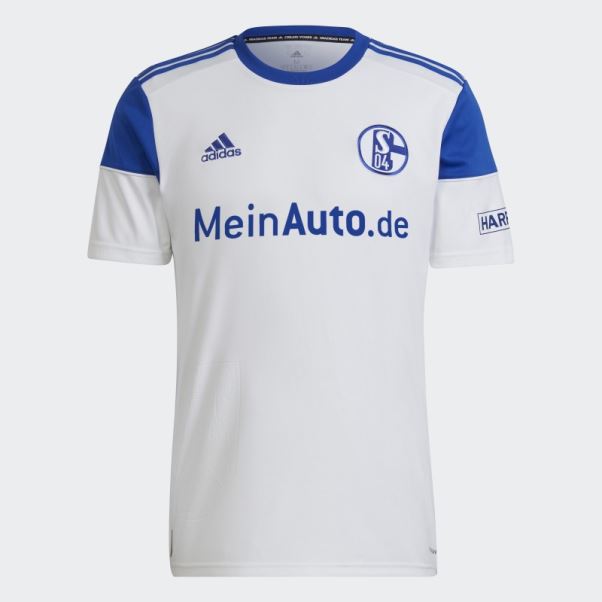 Maillot Exterieur Fc Schalke 04 22/23 Blanc Adidas