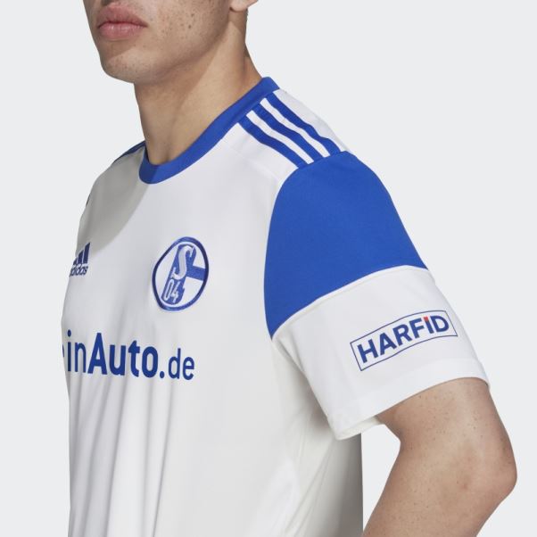 Maillot Exterieur Fc Schalke 04 22/23 Blanc Adidas