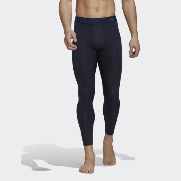 Collants Longs Techfit Training Encre Adidas