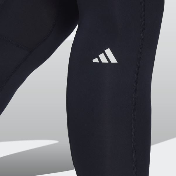 Collants Longs Techfit Training Encre Adidas