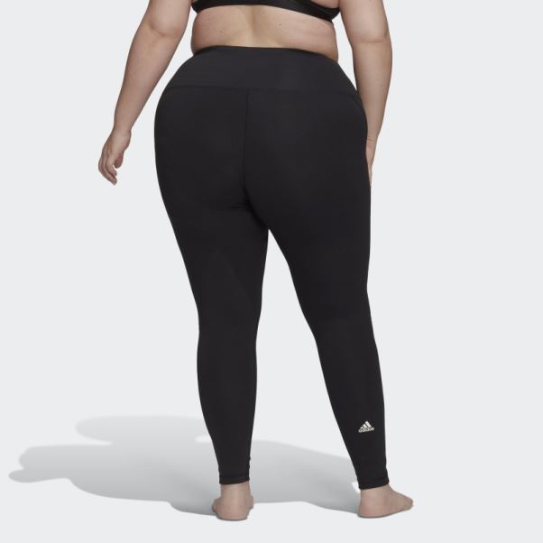 Legging Taille Haute Yoga Essentials (grande Taille) Noir Adidas