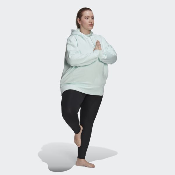 Legging Taille Haute Yoga Essentials (grande Taille) Noir Adidas