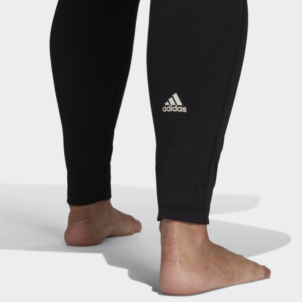 Legging Taille Haute Yoga Essentials (grande Taille) Noir Adidas