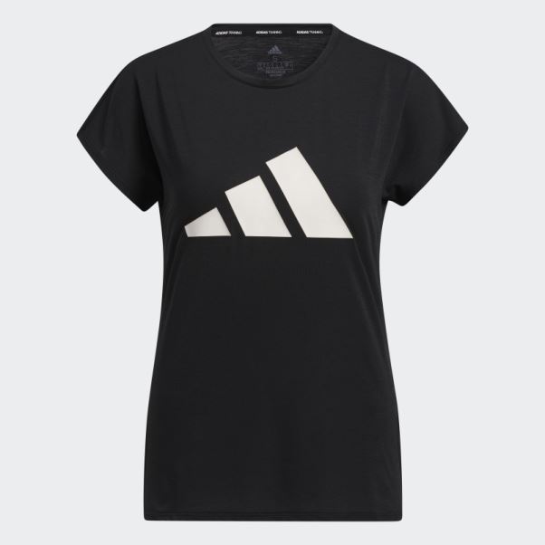 T-shirt D'entraînement Adidas 3 Bandes Noir