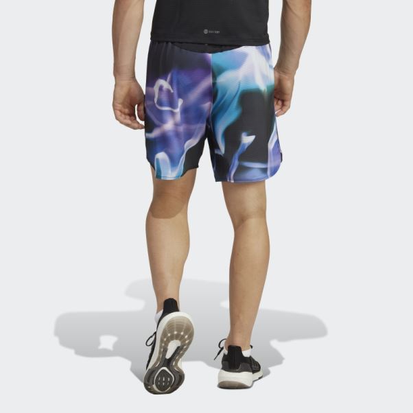 Violet Conçu Pour L'entraînement Short D'entraînement à Imprimé Heat.rdy Hiit Adidas