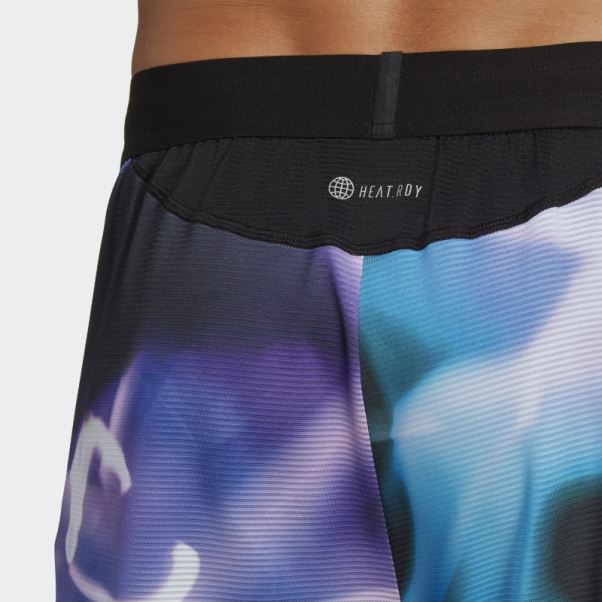 Violet Conçu Pour L'entraînement Short D'entraînement à Imprimé Heat.rdy Hiit Adidas
