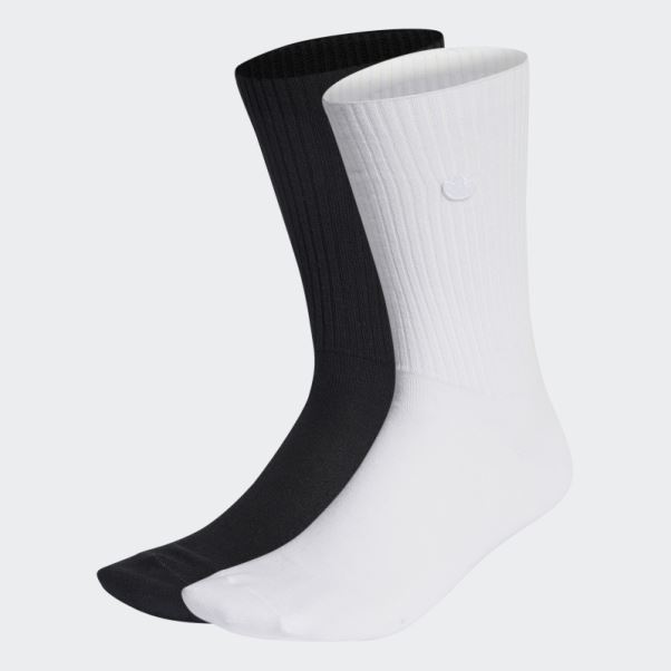 Chaussettes Premium Essentials Crew 2 Paires Adidas Blanc