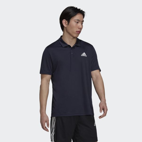 Aeroready Conçu Pour Déplacer Le Polo De Sport Encre Adidas