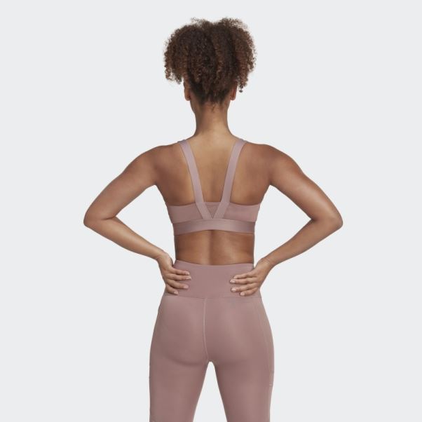 Soutien-gorge De Circuit à Maintien Moyen Powerreact Training Violet Adidas