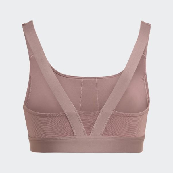Soutien-gorge De Circuit à Maintien Moyen Powerreact Training Violet Adidas