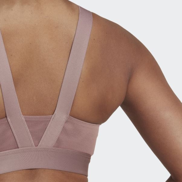 Soutien-gorge De Circuit à Maintien Moyen Powerreact Training Violet Adidas