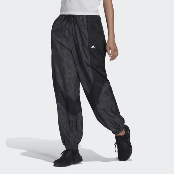 Pantalon Léger Tissé Adidas Sportswear Noir