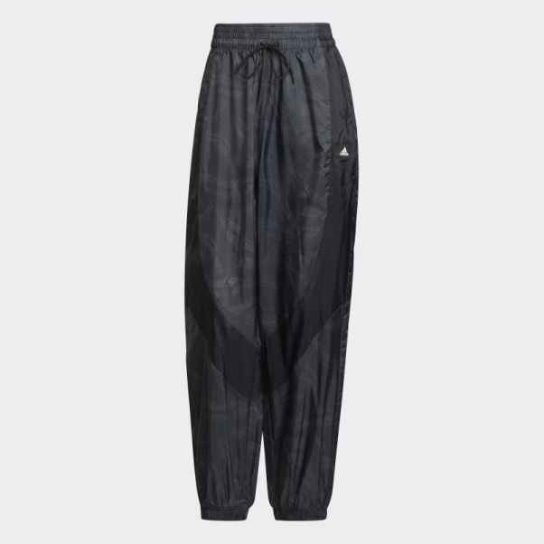 Pantalon Léger Tissé Adidas Sportswear Noir
