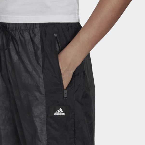 Pantalon Léger Tissé Adidas Sportswear Noir