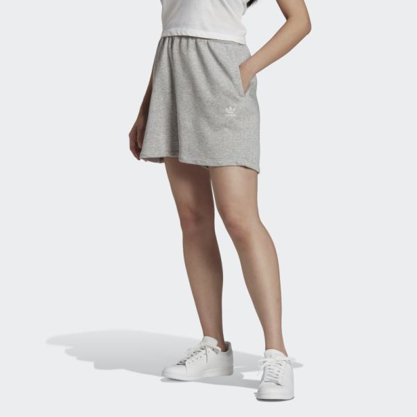 Adidas Short Adicolor Essentials French Terry Gris Moyen