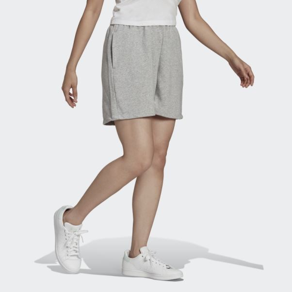 Adidas Short Adicolor Essentials French Terry Gris Moyen