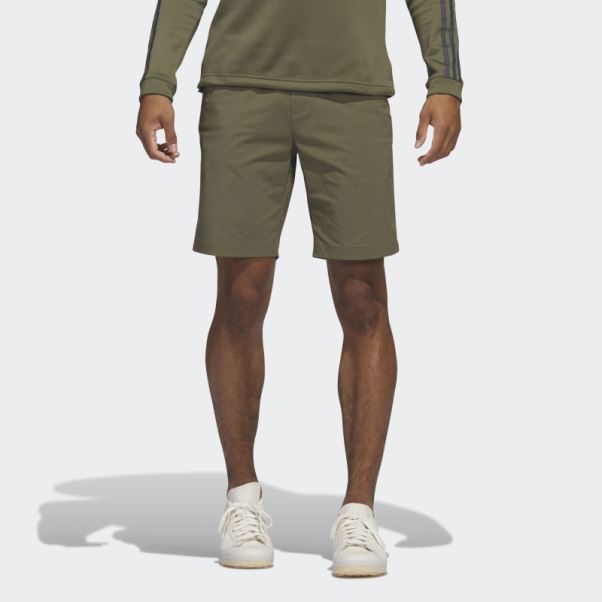 Short De Golf Neuf Pouces Olive Ripstop Adidas